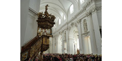 Aussendung der Sternsinger im Hohen Dom zu Fulda (Foto: Karl-Franz Thiede)